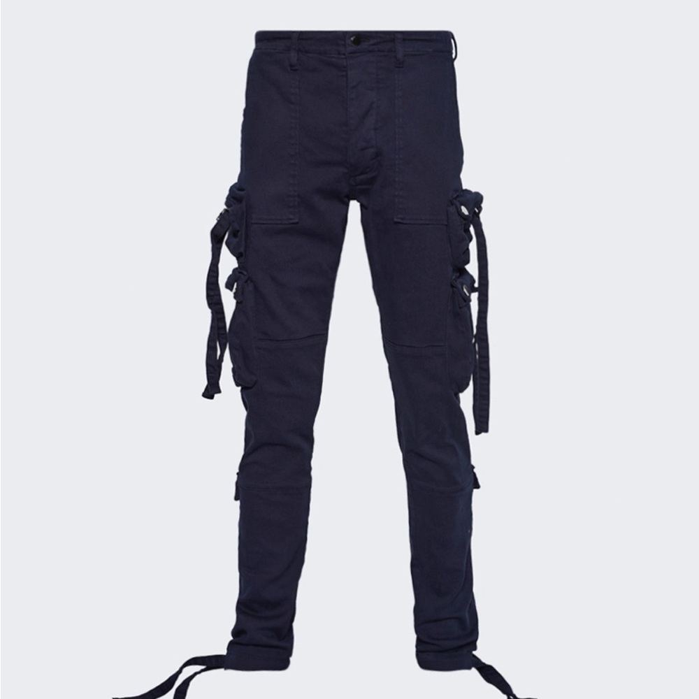 Amiri Tactical Cargo Pants blue size - 36